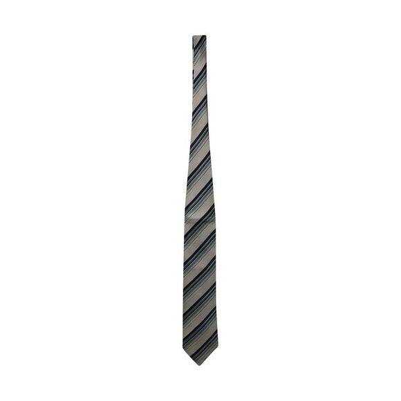Ermenegildo Zegna Striped Tie in Multicolor Silk